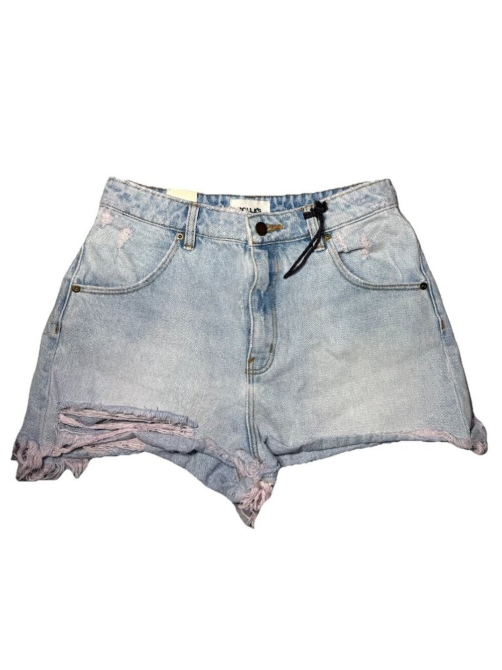 Rolla's High Rise Slim Duster Denim Shorts Size 28 - NWT